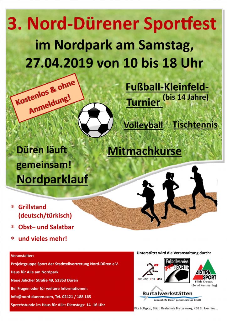 Plakat Sportfest - 3neu