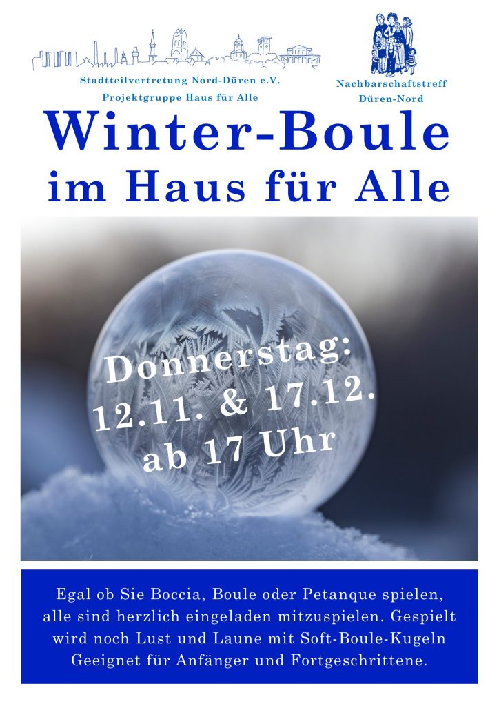 Plakat Winter Boule 2020