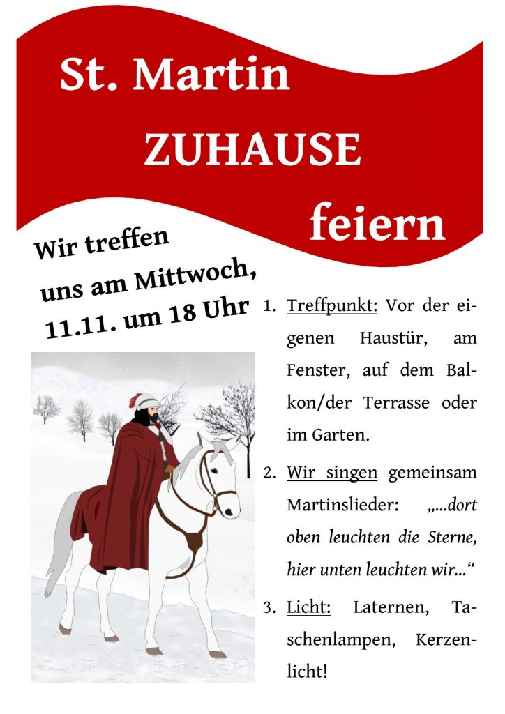 Plakat St.Martin Zuhause NEU