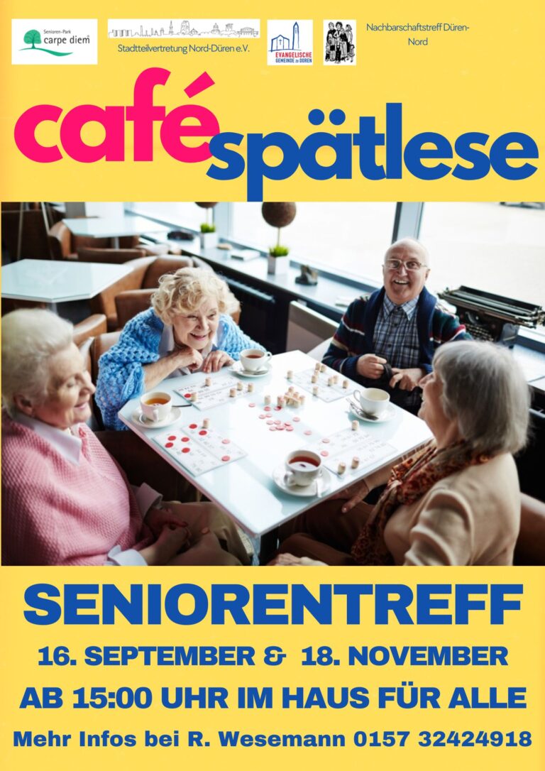 Seniorentreff – Café Spätlese